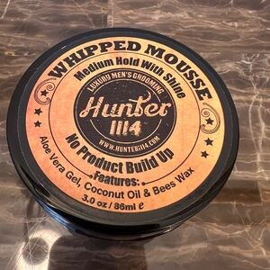 Hunter 1114 Whipped Mousse for Men Grooming Hair Product 3oz